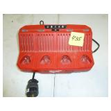 Milwaukee Charger M-12, 120V, 4 Bank, #48-59-1204