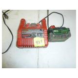 Milwaukee Charger M12-M18, 120V, XC 3.0 Battery Green Point