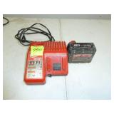 Milwaukee Charger M12-M18, 5.0 Battery