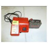 Milwaukee Charger M12-M18, 5.0 Battery