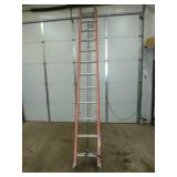 Werner Fiberglass Extension Ladder 24