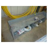 Galvanized Shelf Unit for Service Truck