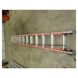 Werner Fiberglass Extension Ladder 24