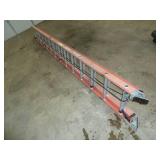 Werner Fiberglass Extension Ladder 28
