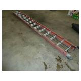 Werner Fiberglass Extension Ladder 28