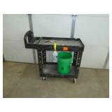 Rubbermaid Cart Black 17"