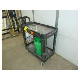Rubbermaid Cart Black 17"