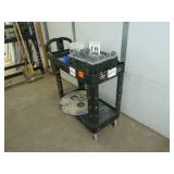 Rubbermaid Cart Black 17"