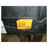 Rubbermaid Cart Black 17"