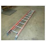 Keller Pro Fiberglass Extension Ladder 20