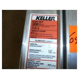 Keller Aluminum Extension Ladder 16