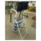 White Step Stool 5