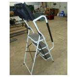 White Step Stool 5