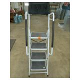 White Step Stool 5