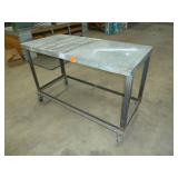 Steel Table 28" x 60"