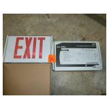 All Pro EXIT Lighted Signs x 2