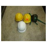 Hard Hats x 3 & Knee Pads