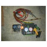 Navac Manifold, Yellow Jacket Charging Manifold