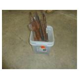Pail of Jack Hammer Bits