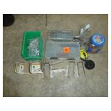 Assorted Fasteners, Bolt bin, Chalk Line