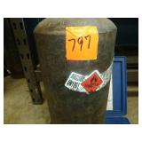 Acetylene Tank Gold- Refilled