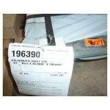 Galvanized Sheet Steel Lift .0217 NOM