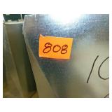 Galvanized Duct Stock 10"