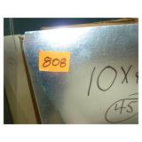 Galvanized Duct Stock 10"