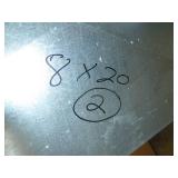 Galvanized Duct Stock- 8" x 48"