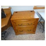 Front Office Oak File Cabinet