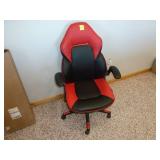 Office Chair Red/Black Swivel