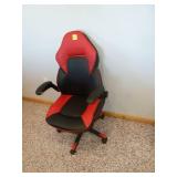 Office Chair Red/Black Swivel