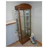 Oak Curio Cabinet