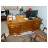 Office #3 Desk & Cabinets