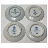 Royal Copenhagen 3" Porcelain Plates Plaquettes