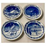 Royal Copenhagen 3" Porcelain Plates Plaquettes