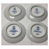 Royal Copenhagen 3" Porcelain Plates Plaquettes