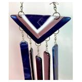 Hand Blown Glass Windchime/Suncatcher