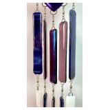 Hand Blown Glass Windchime/Suncatcher