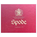 Spode Christmas Tree Green Trim Corkboard Placemats - set of 12