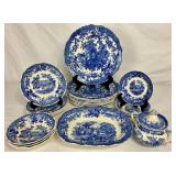 Vintage Masons Fountains Ironstone China Set England