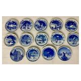 Royal Copenhagen 3" Porcelain Plates Plaquettes