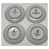 Royal Copenhagen 3" Porcelain Plates Plaquettes