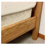 Amish Made Queen Headboard & Footboard plus Two 3 Drawer Nightstands Modern Furniture Mfg. The Board Store