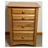 Amish Made Queen Headboard & Footboard plus Two 3 Drawer Nightstands Modern Furniture Mfg. The Board Store