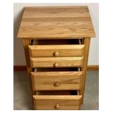 Amish Made Queen Headboard & Footboard plus Two 3 Drawer Nightstands Modern Furniture Mfg. The Board Store