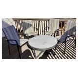Patio Table and 4 Chairs