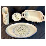 Buck Creek Pottery Blue Iris Collection