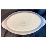 Pfaltzgraff Yorktowne 4 Au Gratin Baking Dishes and Heritage White 408 Round Casserole Dish
