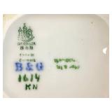 Bing and Grondahl of Denmanrk "Love Scorned" Figurine #1614 and Bing and Grondahl 1982 Annual Figurine "Girl With Ball"